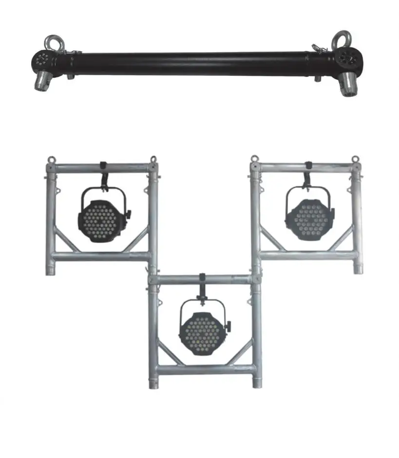 Black Aluminum Lighting Truss Display 600mm/700mm U Frame Truss for Event