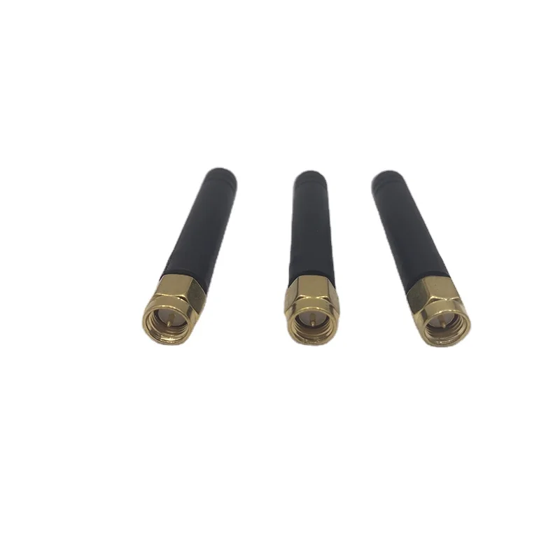 Wireless Repeater Antenna Lora Directional Connector Aerial Sma Male 3dbi Rubber - Famidy.com