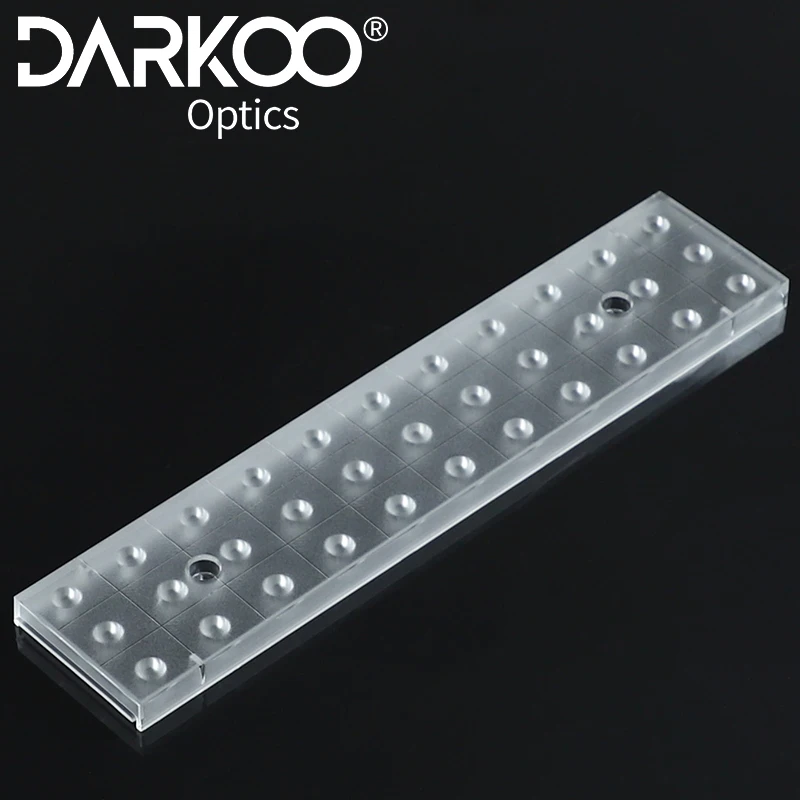 LED Linear Optical Lens With Silicone Gasket