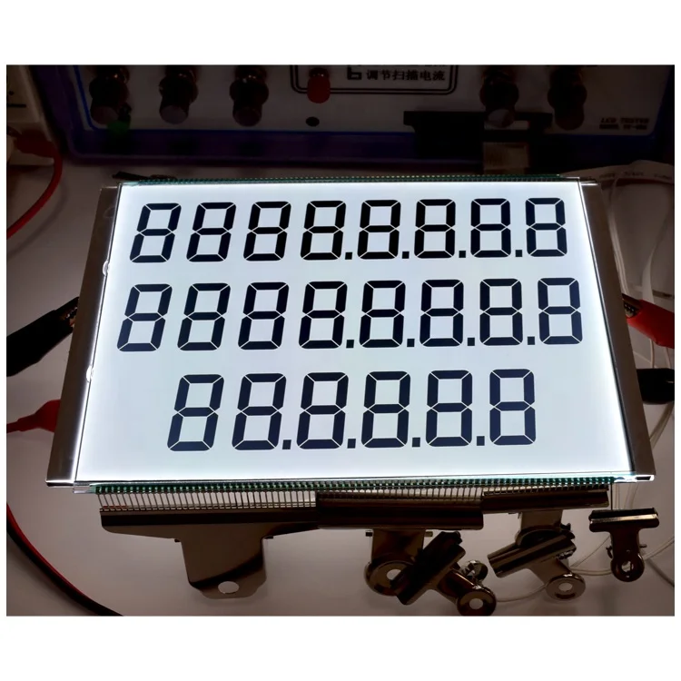 High Quality Fuel Dispensers Display Board Custom Made Size Screen Panel 775 7 Segment LCD Serial Module For Petrol Pump