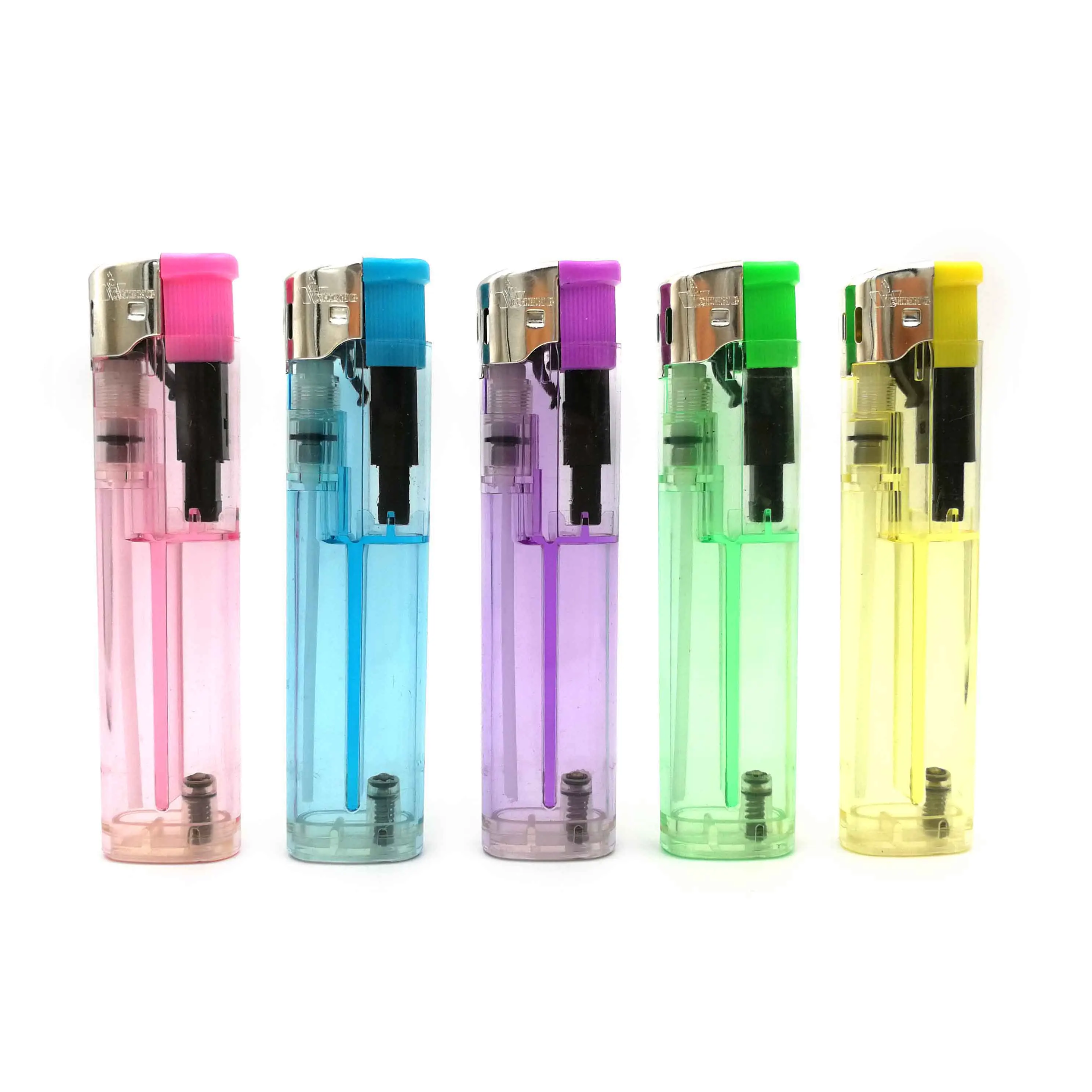 Refillable Piezo Encendedores Lighter Electronic Cigarette Lighters