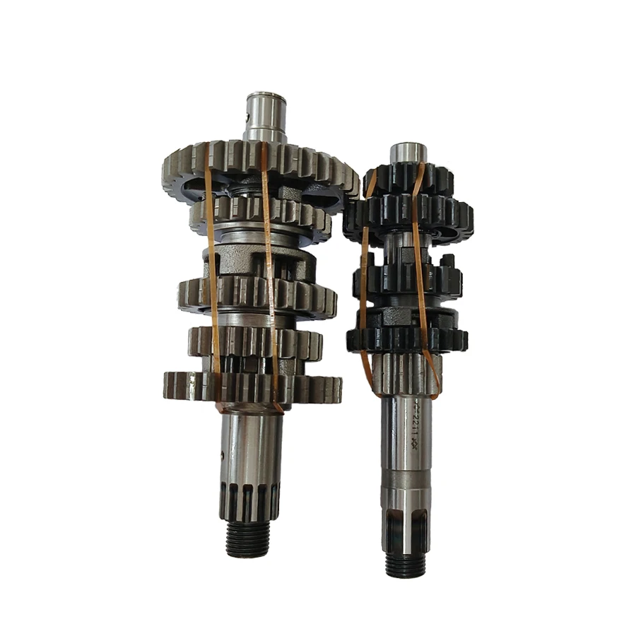 Main Counter Shaft Replacement Motorcycle Transmission Gear External Gearboxes Box for QM200GY