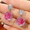 Rose earrings