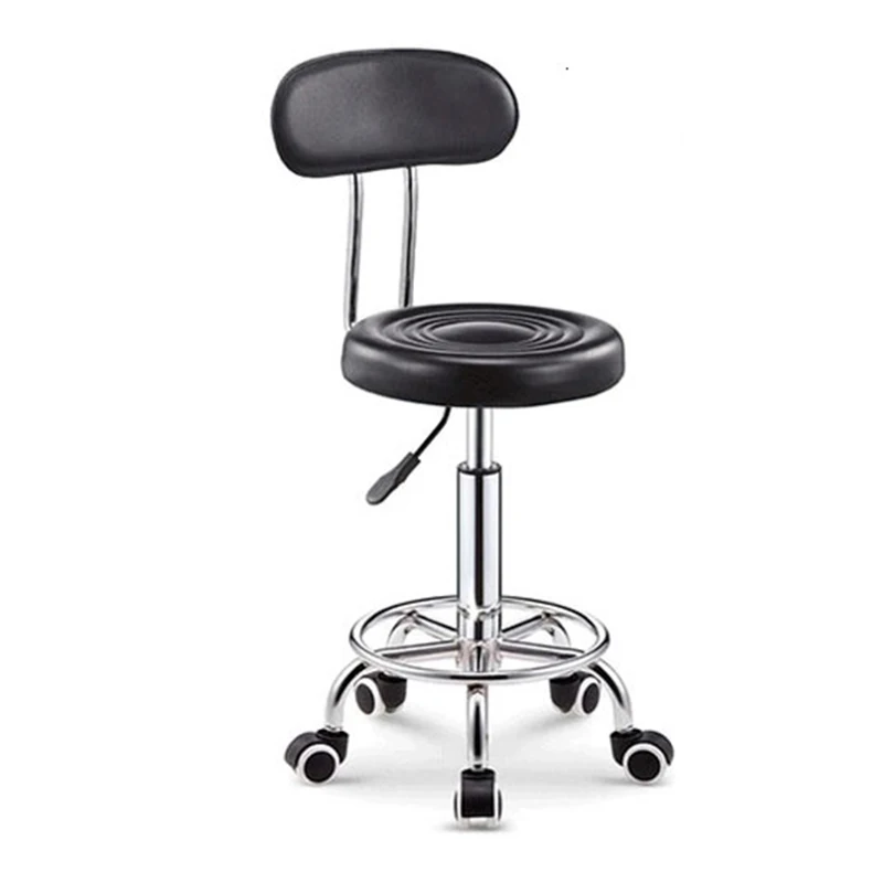 Дешевый подвижный стул для химической лаборатории из нержавеющей стали с колесами удобный полиуретана лабораторий и технических специалистов