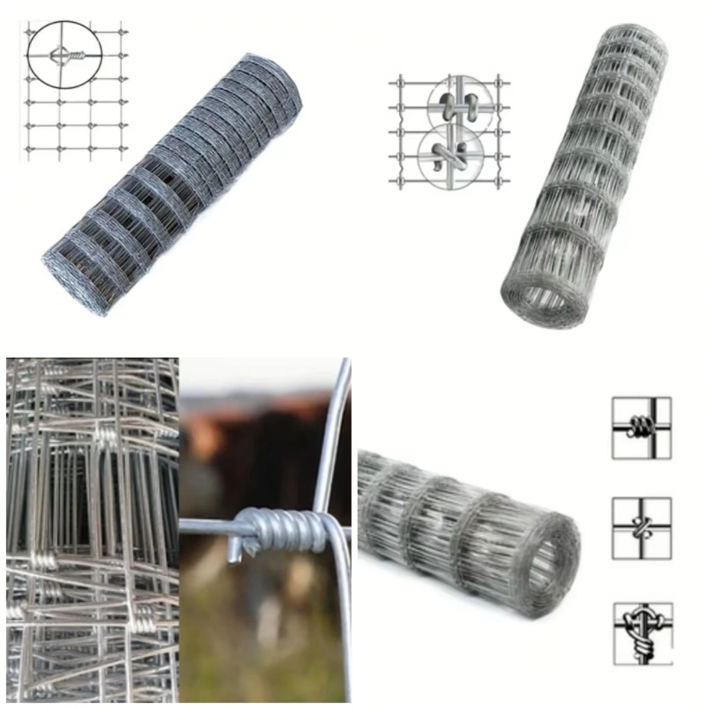 Hinge Joint Knot Weaving Machine/ Grassland Fence Netting Machine For