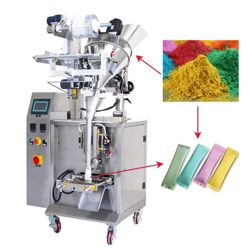 Small Reel Film Sachet Vegetable Powder Automatic Form Fill Seal Machinery Fruit Powder Vertical Packaging Machine