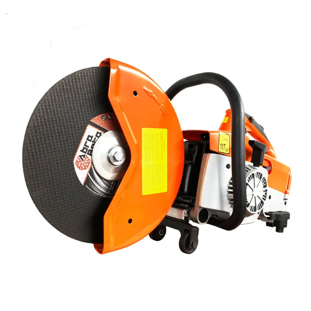 Firefighting toothless saw portable gasoline cutting machine  high-power rescue and dismantling cement concrete cutting saw