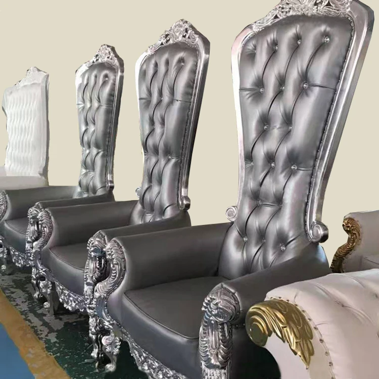 Silver - King & Queen Chairs – What's the Occasion