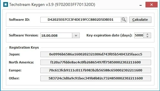 PASSCODE Techstream V18.00.008 Keygen - Reliable Transponder Key