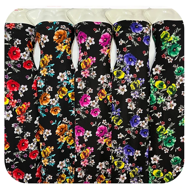 Pocket Fabric Most Popular in Tropical Countries and Comfortable 100% Rayon Fabric for Skirt Dress
