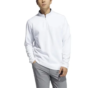 2021 Tex Clothing High Quality Plain Hoodie 4/1 Zip Funnel Neck Sweatshirt Mens Fleece Quarter Zip Pullover