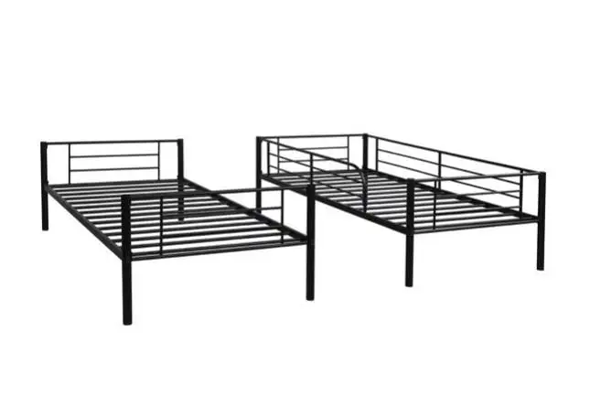 Dormitory Beds Two Floor Two-story Cheap Bunk Bed Metal for Adult