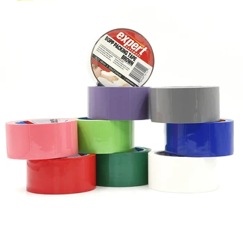 Customized color packaging Tape 48mm Opp printed color adhesive tape shrink packing tape