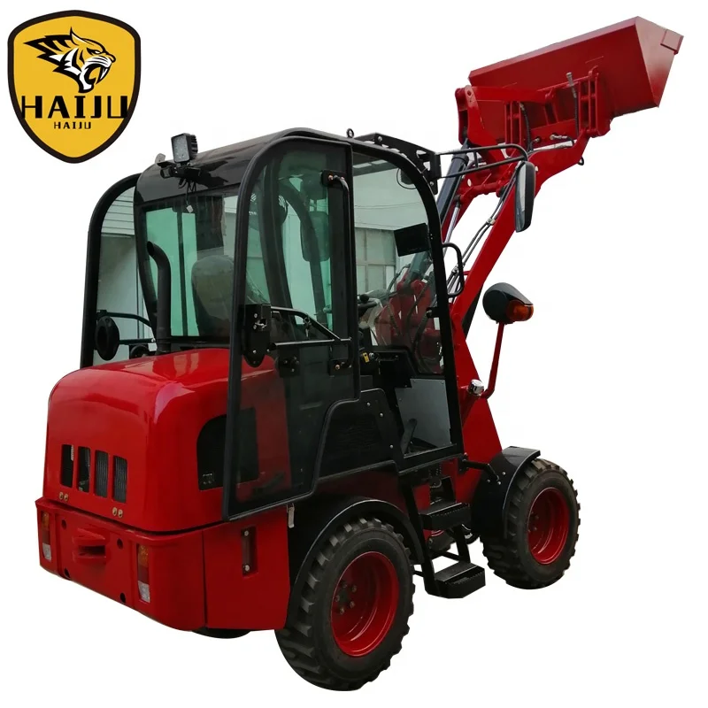 Chinese Mini Wheel Loader CS908 Hydrostatic 4x4wd Euro V Tier 800kg Price