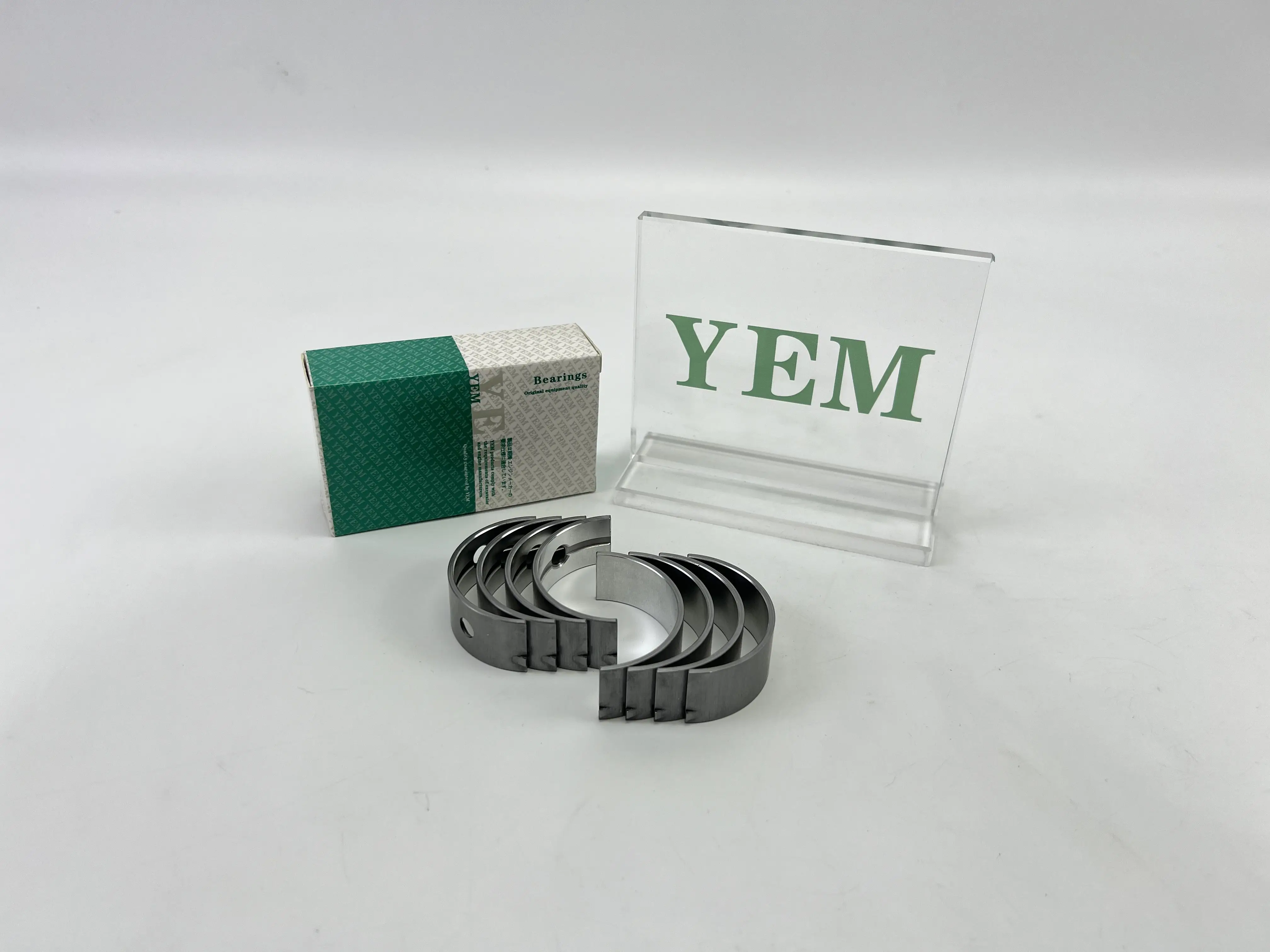 Engine Spare Parts Crankshaft Main Bearing for Komatsu 3D72N-2BB 3D74 Engine 2