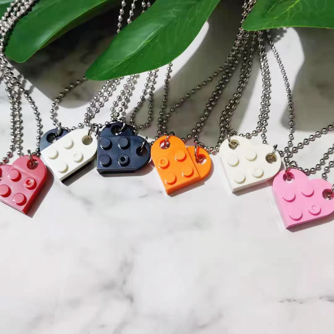 Lego Interlocking Heart Pendants : 4 Steps (with Pictures) - Instructables