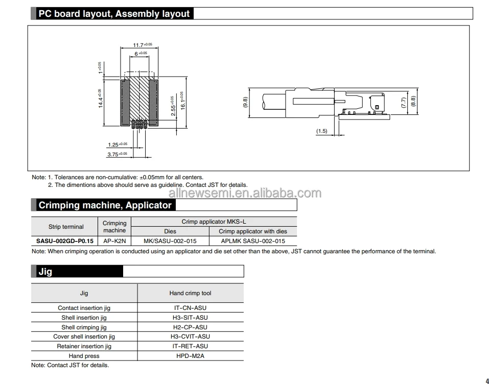 You can contact me for the best price ASU-PCS4-3RPT Connector Support Assembly Items Connector Accessory Hot sale Original