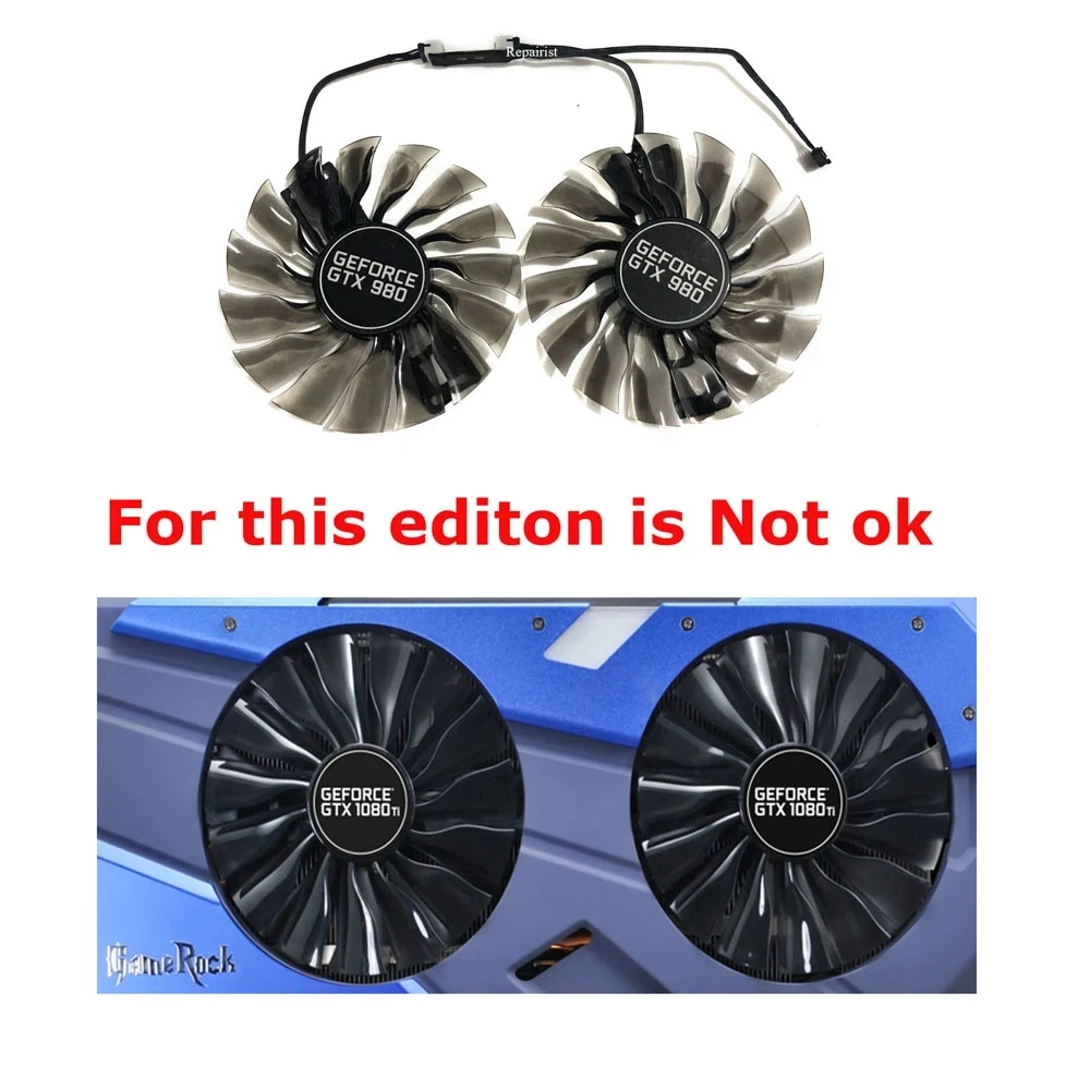 FD10015H12S Palit Geforce GTX 1080 Ti Super Jetstream Fan