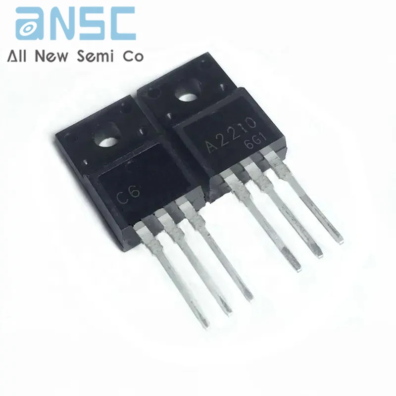 2SA2210 2SC6082 TO220F Pair Tube Printer Transistor IC Programming BOM List A2210 C6082 transistor A2210