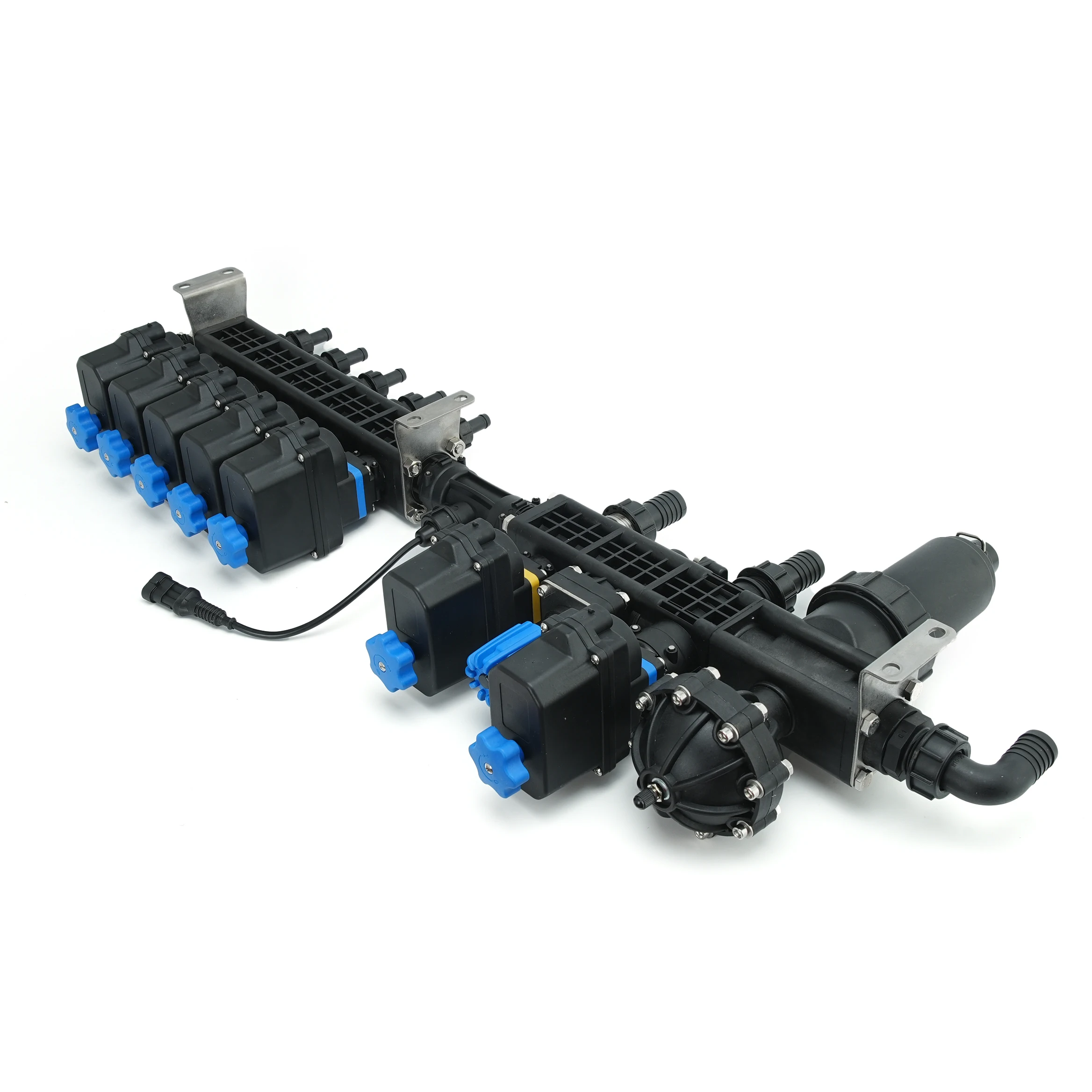 Vanne Elec Safi 3 voies 3/4 - Polypro pour pulvérisateur agricole