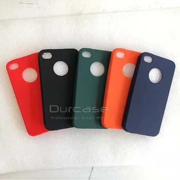 Low prices slim frosting soft tpu phone Case for iphone 4 4g 4s 5 5se 6 7 8g mixed colorful back cover cases for apple