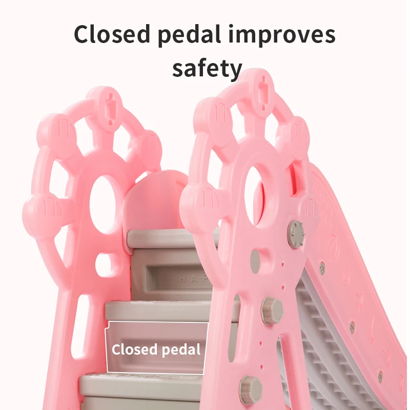 Portable Safe Play Home Use Slides Kids Baby Children Plastic Indoor Playground Games Room