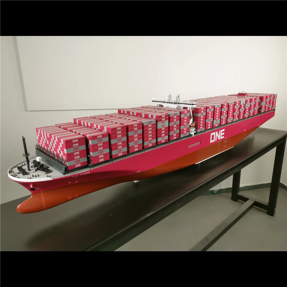 127cm ONE shipping line container ship Custom shipping scale model FB Design O.A.S shipmodel