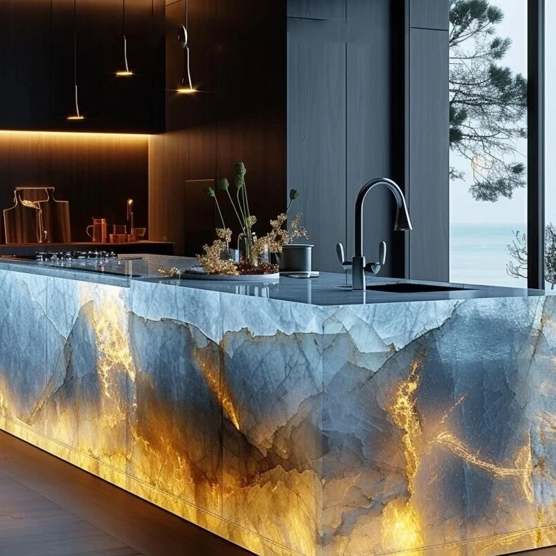 product premium calacatta green marble slab polished finish for villa apartment  hotel marble projects-19