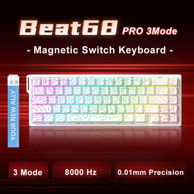Xinmeng Beat68 RGB 8000hz Gmaing Wired Mechanical Magnetic Switch