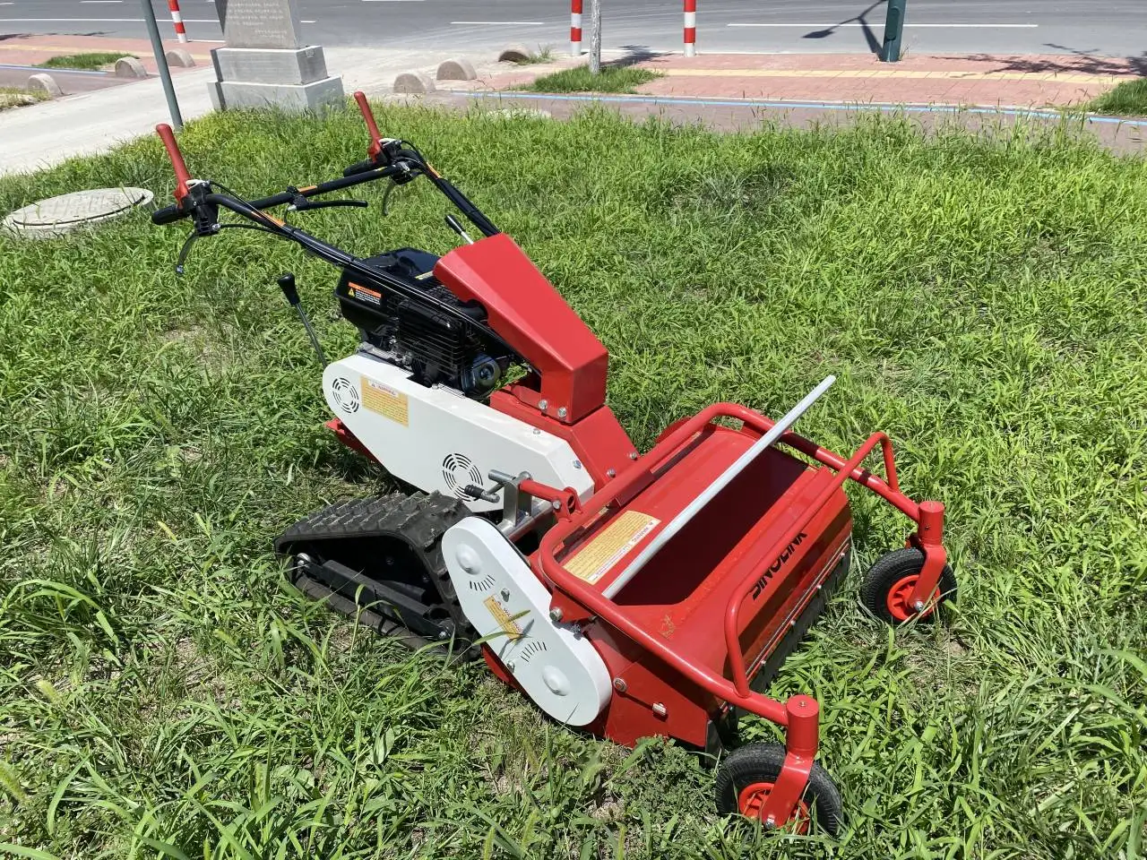 High Quality Cost Effective Walking Behind Flail Lawn Mower For Weed ...