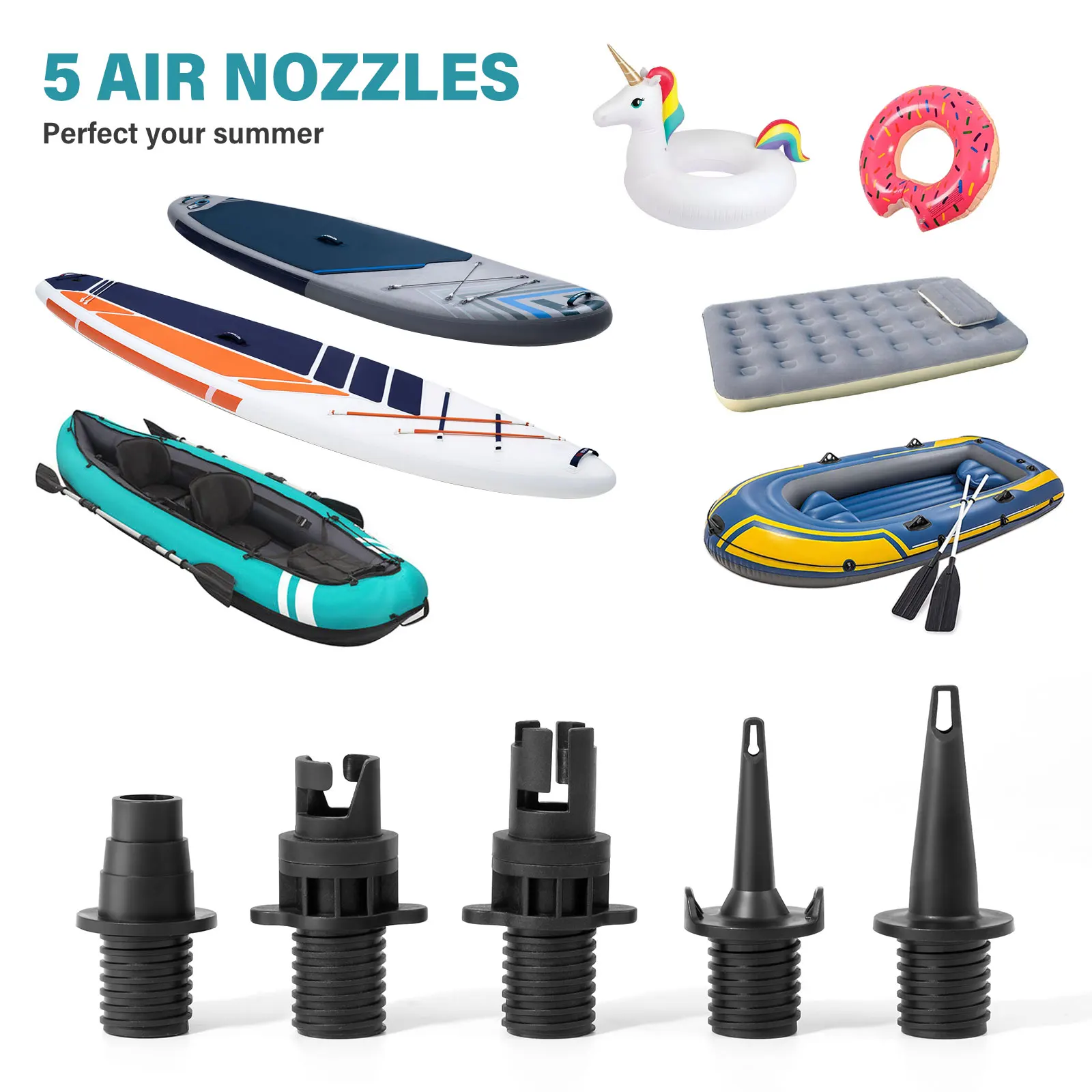 12v 20 Psi High Pressure Inflatable Sup Pump Rechargeable Inflating