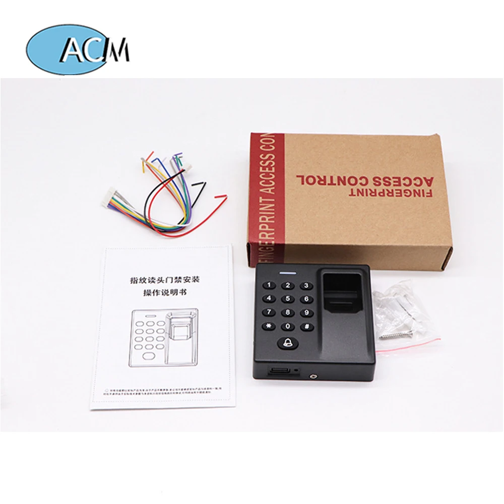 RFID ID Card Wiegand 26 Output Biometric Fingerprint Access Control Keypad Standalone Door Controller Time Attendance