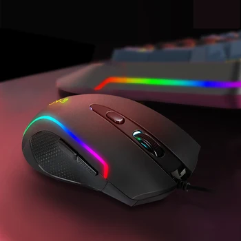 Custom Wired Mice Gamer X7 Usb 7d Rgb Led 6400dpi Dpi Ergonomics Pc ...