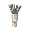 Paille du Père Noël (25 pièces/sac)