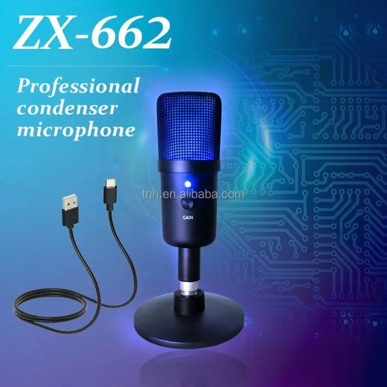 TNH USB- ZX662 Noise Cancelling Streaming Professional Gaming USB