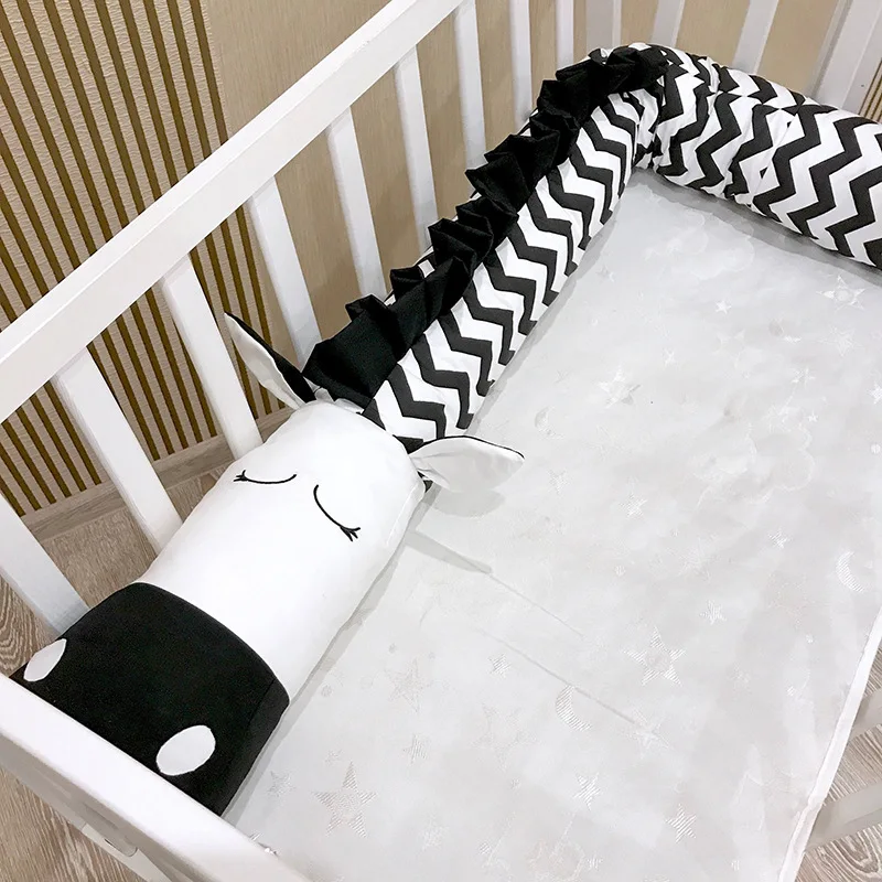 zebra baby bed