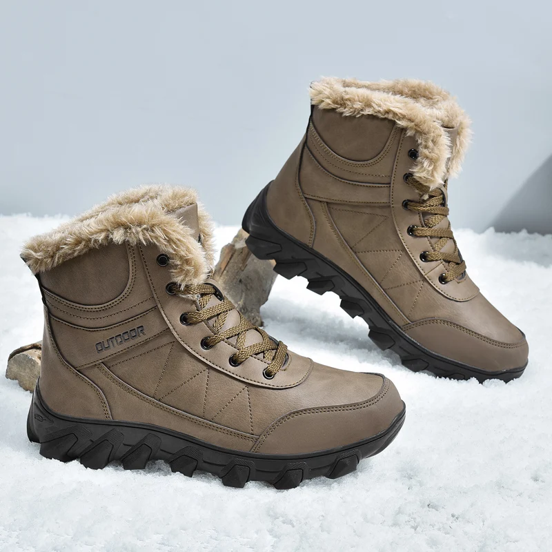 High Top Mens Winter Boots Designer Weatherproof Heritage 