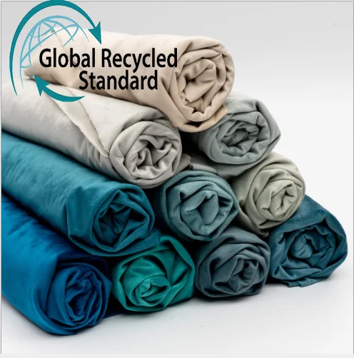 China direct factory recycled velvet fabric for Muslim suit