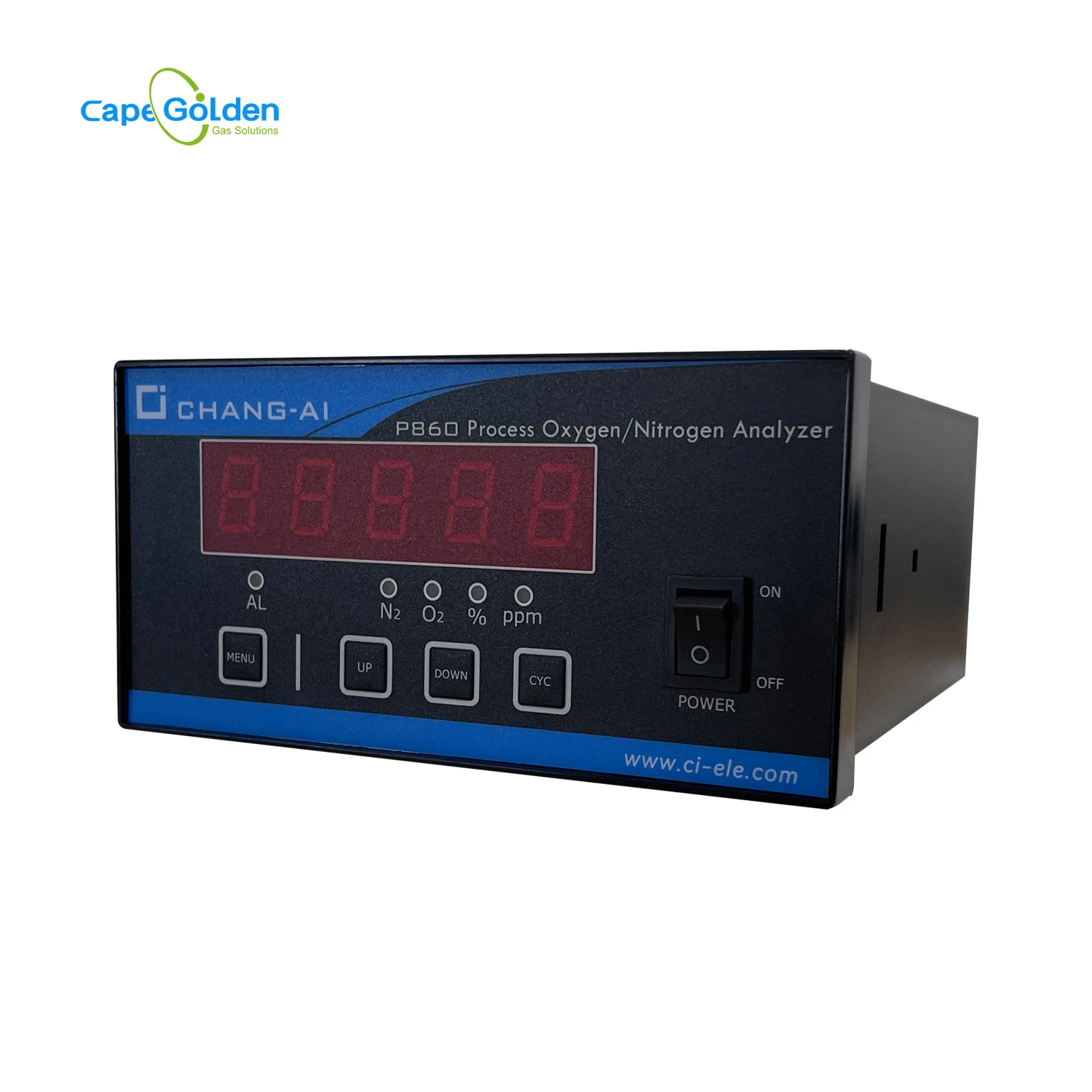P860 N2/o2 Analyzer Oxygen and Nitrogen Gas Purity Analyzer/ Tester