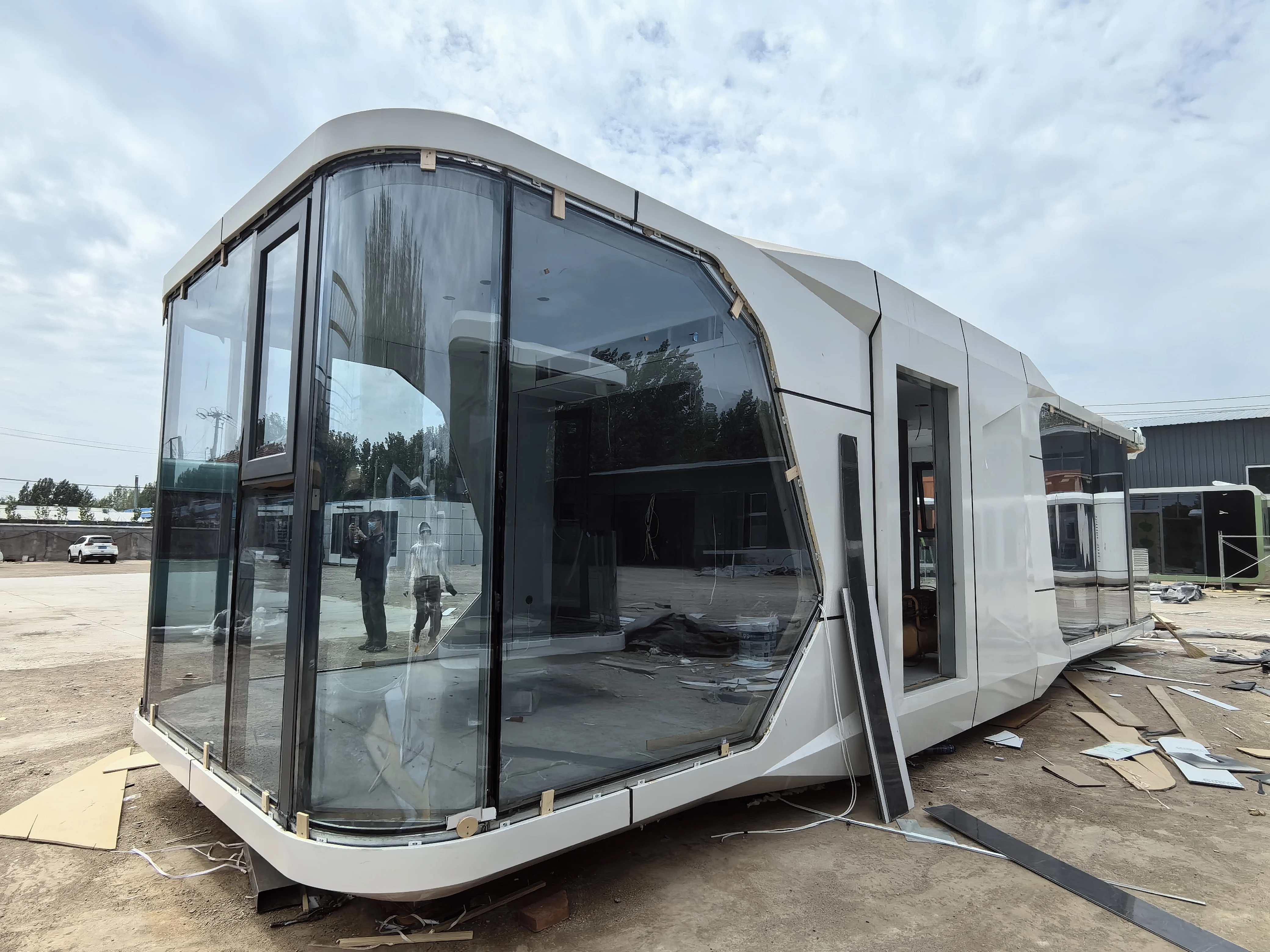 Made in China para exportação moderno novo estilo casa luxo