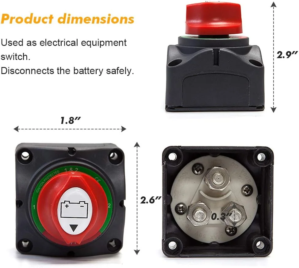 Nstart Interruttore Di Scollegamento Della Batteria, Interruttore Di