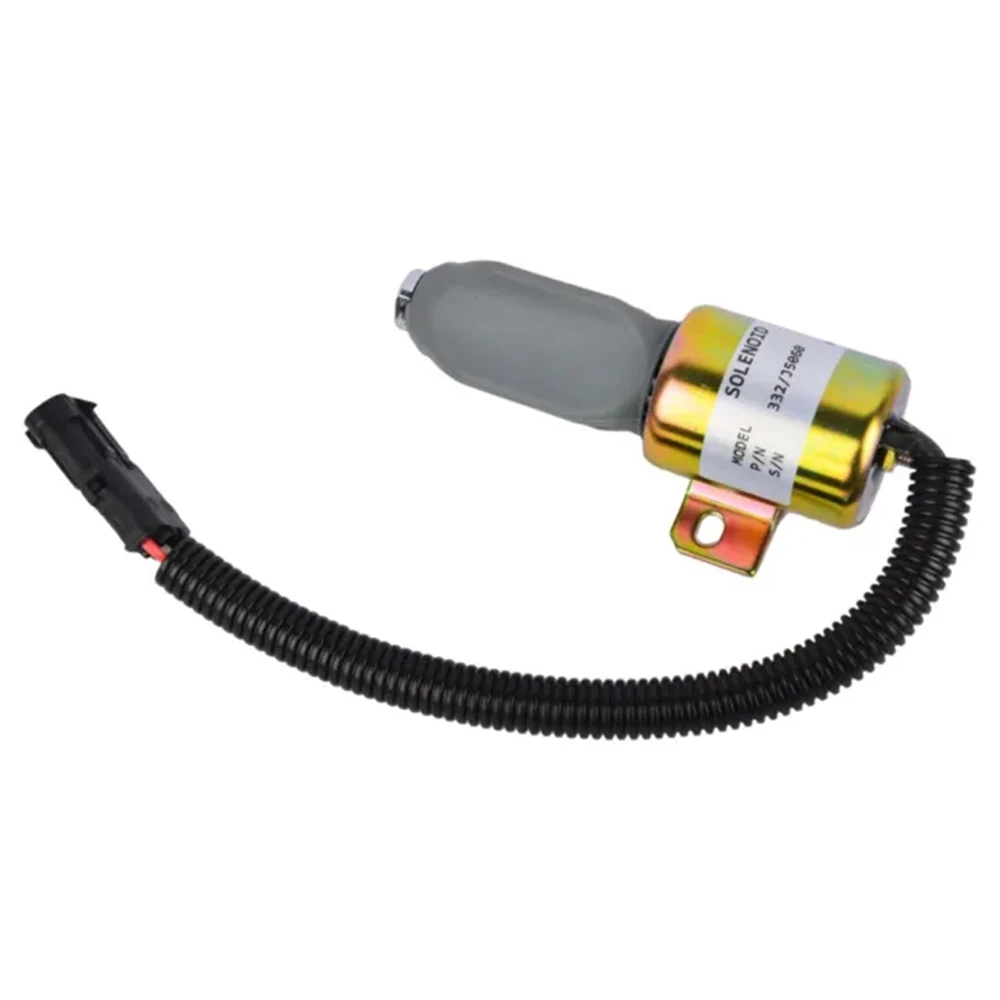 IZUMI Stop Solenoid for Isuzu for JCB JS220 Replacement Engine Parts