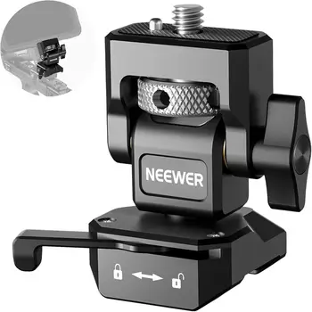 Neewer Camera Monitor Mount with QR NATO Clamp, 1/4" Screw for 5" & 7" Field Monitor Compatible with Atomos Ninja V, 360