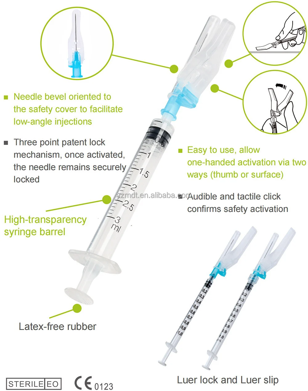 Safety Needle  New Listing Safety Hypodermic Needle Hypodermic For Safer Injection factory