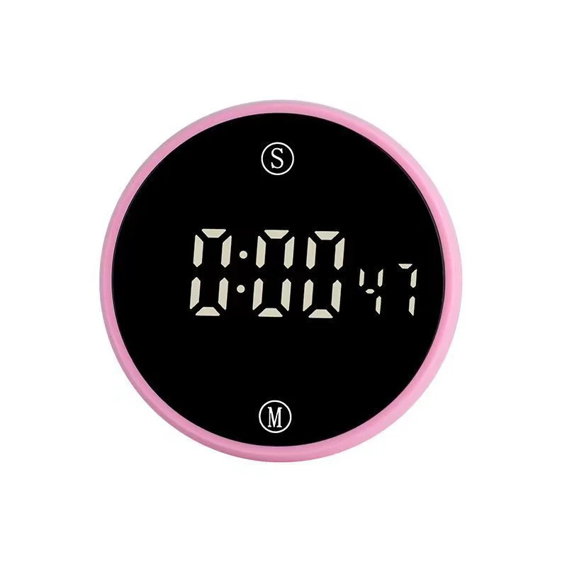Countdown Timer Magnetic Count Down Count-up Brightness Adjustable Large LED Display Rotation Setting Digital Timer Stopwatch