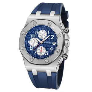 Top Brand Luxury Sports Chronograph Date Quartz Watches Men Wrist Waterproof Fashionable Sports Wristwatches