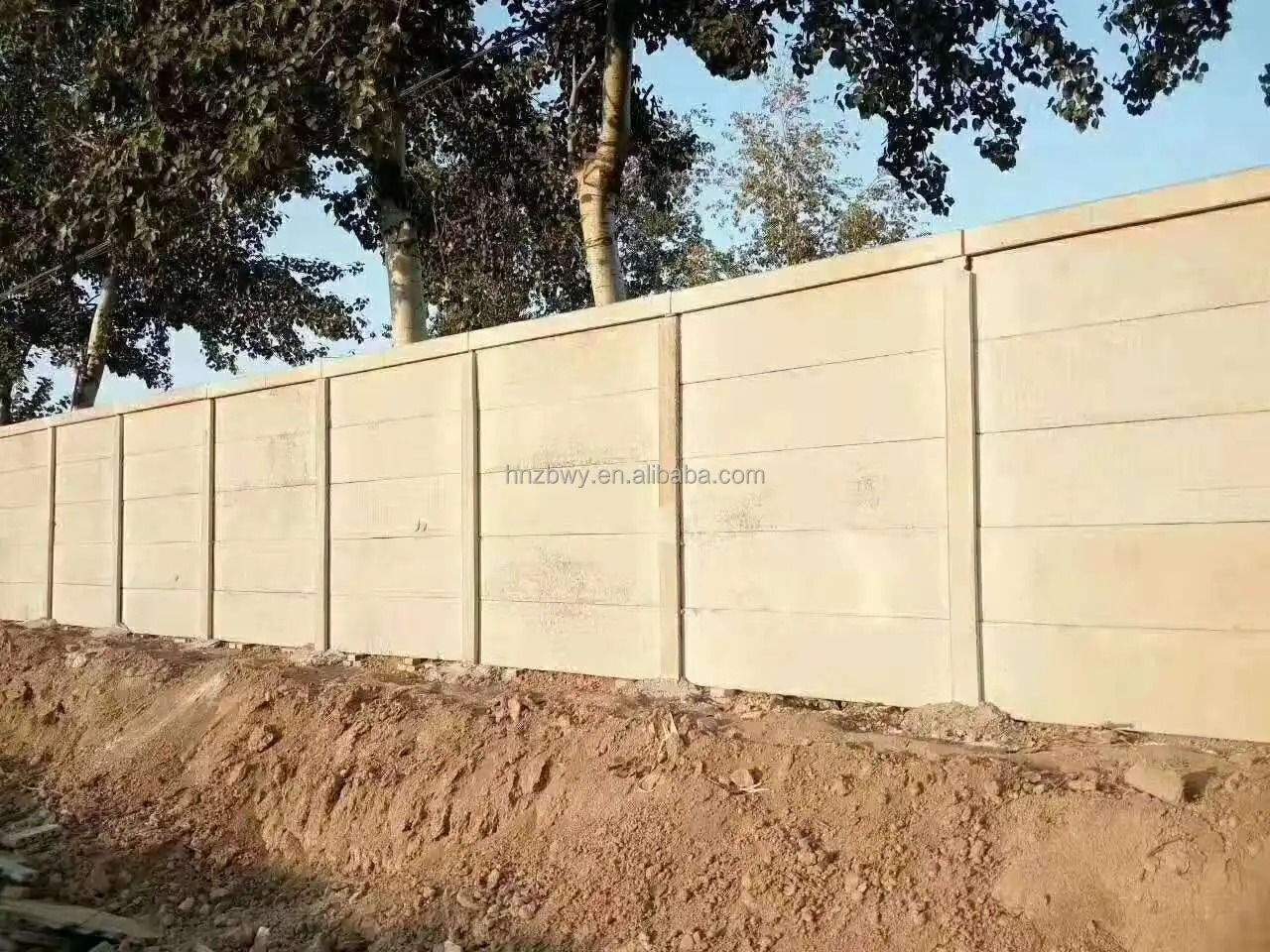 Precast Concrete Boundary Wall Machine for Making Concrete Fence Wall and Columns