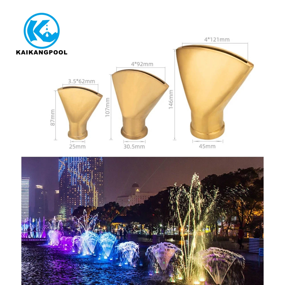 Indoor or Outdoor Luxury Water Feature Lake Small Dancing Floating Pond Music Fountain with Light and Nozzles