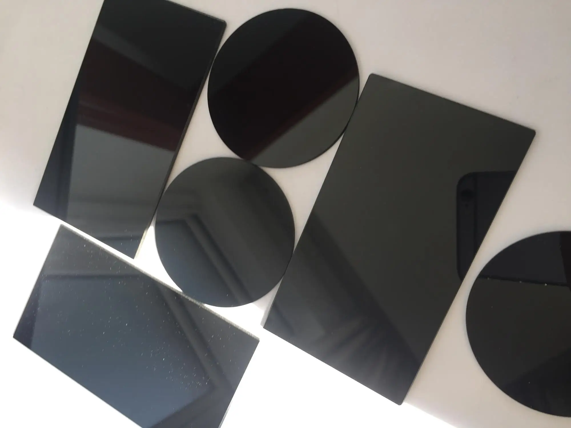 factory directly sale 200*200*3mm zwb3 254nm uv filter