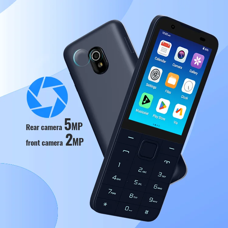 TIQ Mini M5s Kosher-Compliant Phone 64GB - MTK 6761 Android